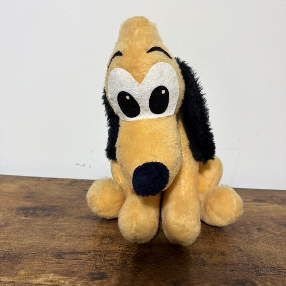 Vintage Walt Disney Characters Pluto by California Stuffed Toys 1960'S